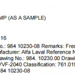 船舶备件—ALFA淡水泵（CK-R20240509-01）询价-船用采购网-船舶物料采购-船务服务-一站式船用设备供应服务
