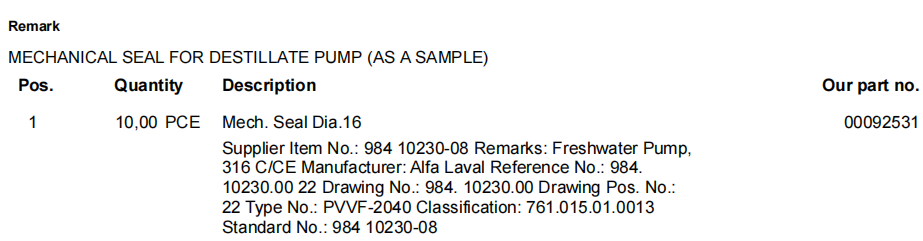 【询价】船舶备件—ALFA淡水泵（CK-R20240509-01）询价-泰州昌宽社区-报价采购-船用采购网-船舶物料采购-船务服务-一站式船用设备供应服务