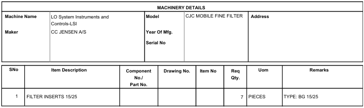 【询价】船舶备件—过滤器插件（CK-C20240617-09）询价-泰州昌宽社区-报价采购-船用采购网-船舶物料采购-船务服务-一站式船用设备供应服务