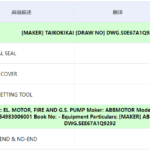 船舶备件—TAIKOKIKAI备件（CK-C20240624-04）询价-船用采购网-船舶物料采购-船务服务-一站式船用设备供应服务