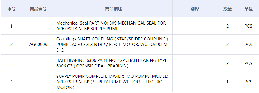 【询价】船舶备件—备件（CK-C20240613-07）询价-泰州昌宽社区-报价采购-船用采购网-船舶物料采购-船务服务-一站式船用设备供应服务