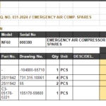 船舶备件—YANMAR备件（CK-L20240617-01）询价-船用采购网-船舶物料采购-船务服务-一站式船用设备供应服务