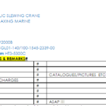 船舶备件—备件（CK-Y20240621-01）询价-船用采购网-船舶物料采购-船务服务-一站式船用设备供应服务