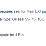 船舶备件—密封（CK-R20240605-11）询价-船用采购网-船舶物料采购-船务服务-一站式船用设备供应服务