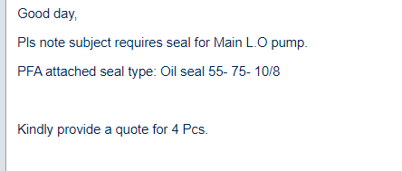 【询价】船舶备件—密封（CK-R20240605-11）询价-泰州昌宽社区-报价采购-船用采购网-船舶物料采购-船务服务-一站式船用设备供应服务