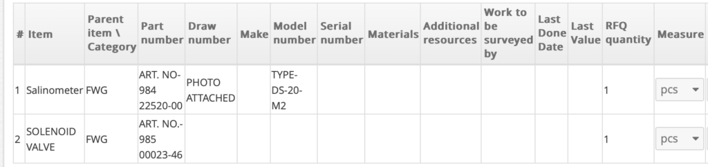 【询价】船舶备件—盐度计/电磁阀（CK-R20240612-02）询价-泰州昌宽社区-报价采购-船用采购网-船舶物料采购-船务服务-一站式船用设备供应服务