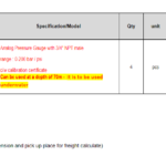 船舶备件—模拟压力表（CK-Y20240613-01）询价-船用采购网-船舶物料采购-船务服务-一站式船用设备供应服务