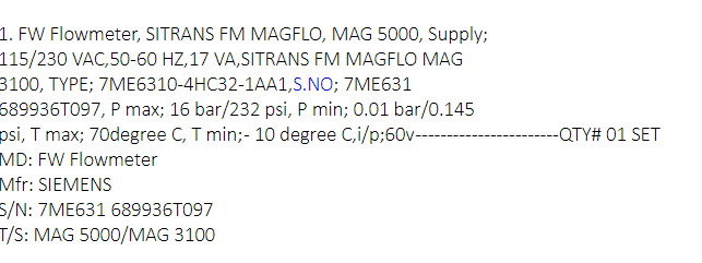 【询价】船舶备件—FW流量计（CK-J20240612-03）询价-泰州昌宽社区-报价采购-船用采购网-船舶物料采购-船务服务-一站式船用设备供应服务