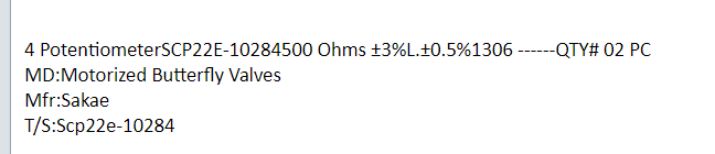 【询价】船舶备件—电位计（CK-J20240619-01）询价-泰州昌宽社区-报价采购-船用采购网-船舶物料采购-船务服务-一站式船用设备供应服务