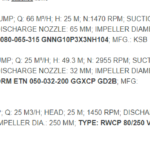 船舶备件—卧式泵/水平泵/立式泵（CK-Y20240611-10）询价-船用采购网-船舶物料采购-船务服务-一站式船用设备供应服务