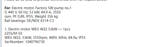 【询价】船舶备件—电动机（CK-R20240627-01）询价-泰州昌宽社区-报价采购-船用采购网-船舶物料采购-船务服务-一站式船用设备供应服务