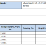 船舶备件—ALLWEILER备件（CK-C20240613-09）询价-船用采购网-船舶物料采购-船务服务-一站式船用设备供应服务