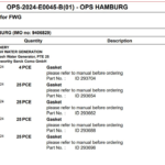 船舶备件—垫片（CK-L20240626-01）询价-船用采购网-船舶物料采购-船务服务-一站式船用设备供应服务