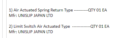 【询价】船舶备件—气动弹簧/限位开关（CK-J20240619-21）询价-泰州昌宽社区-报价采购-船用采购网-船舶物料采购-船务服务-一站式船用设备供应服务