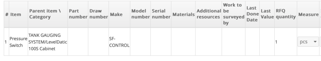 【询价】船舶备件—压力开关（CK-R20240614-11）询价-泰州昌宽社区-报价采购-船用采购网-船舶物料采购-船务服务-一站式船用设备供应服务