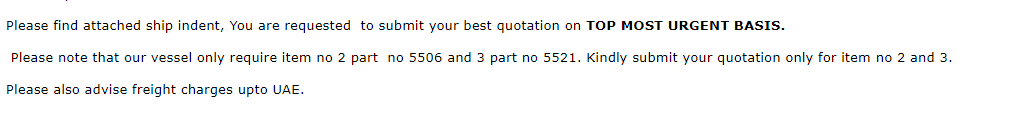 【询价】船舶备件—备件（CK-R20240611-04）询价-泰州昌宽社区-报价采购-船用采购网-船舶物料采购-船务服务-一站式船用设备供应服务
