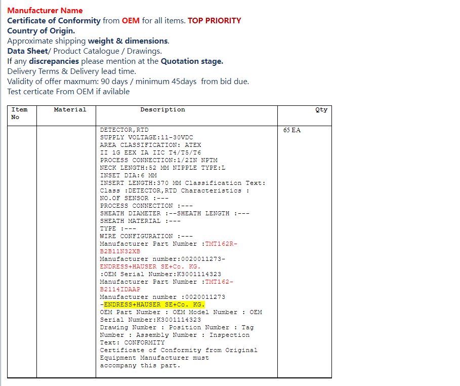【询价】船舶备件—备件（CK-Y20240604-06）询价-泰州昌宽社区-报价采购-船用采购网-船舶物料采购-船务服务-一站式船用设备供应服务