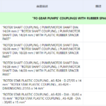 船舶备件—泵备件（CK-C20240613-06）询价-船用采购网-船舶物料采购-船务服务-一站式船用设备供应服务