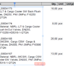 船舶备件—阀杆密封、阀座环（CK-L20240614-12）询价-船用采购网-船舶物料采购-船务服务-一站式船用设备供应服务