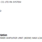 船舶备件—功率放大器单元（CK-C20240605-08）询价-船用采购网-船舶物料采购-船务服务-一站式船用设备供应服务