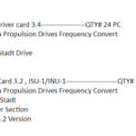 船舶备件—门驱动器卡（CK-J20240618-01）询价-船用采购网-船舶物料采购-船务服务-一站式船用设备供应服务