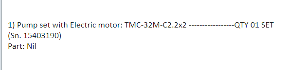 【询价】船舶备件—带电动机的泵组（CK-J20240621-01）询价-泰州昌宽社区-报价采购-船用采购网-船舶物料采购-船务服务-一站式船用设备供应服务