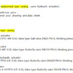 船舶备件—液压执行机构（CK-J20240605-06）询价-船用采购网-船舶物料采购-船务服务-一站式船用设备供应服务