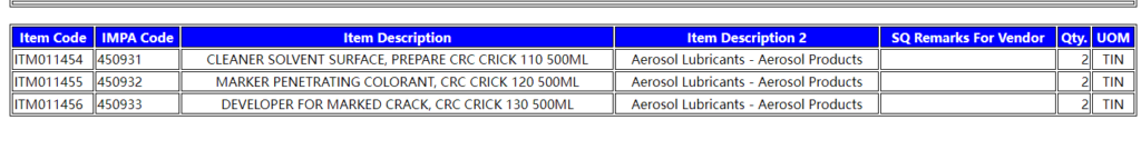 【询价】船舶备件—备件（CK-Y20240611-05）询价-泰州昌宽社区-报价采购-船用采购网-船舶物料采购-船务服务-一站式船用设备供应服务