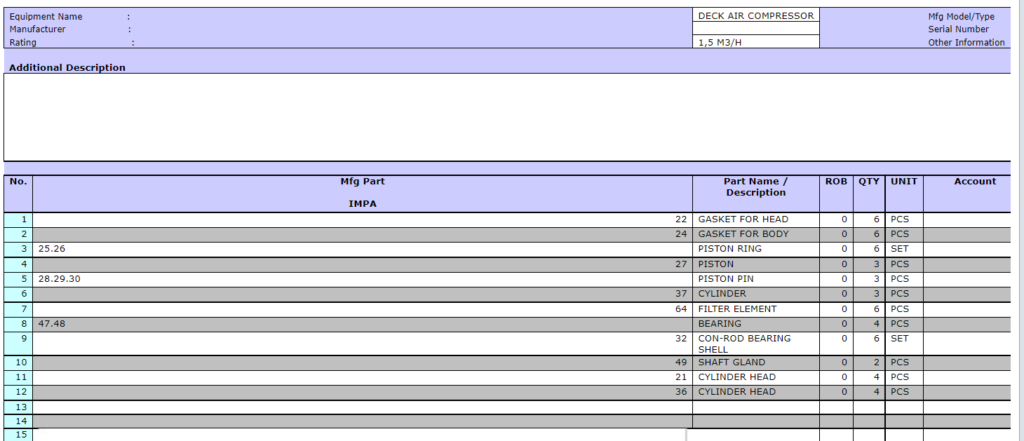 【询价】船舶备件—备件（CK-R20240627-14）询价-泰州昌宽社区-报价采购-船用采购网-船舶物料采购-船务服务-一站式船用设备供应服务