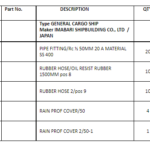 船舶备件—IMABARI备件（CK-C20240618-06）询价-船用采购网-船舶物料采购-船务服务-一站式船用设备供应服务