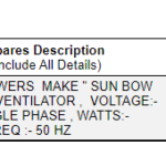船舶备件—轴流式鼓风机（CK-J20240619-06）询价-船用采购网-船舶物料采购-船务服务-一站式船用设备供应服务