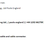 船舶备件—带电缆和电缆连接器的火眼（CK-R20240618-04）询价-船用采购网-船舶物料采购-船务服务-一站式船用设备供应服务