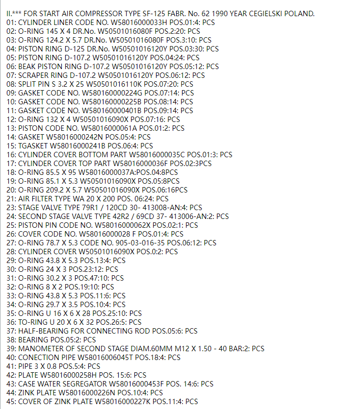 【询价】船舶备件—备件（CK-J20240606-18）询价-泰州昌宽社区-报价采购-船用采购网-船舶物料采购-船务服务-一站式船用设备供应服务