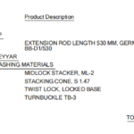 船舶备件—备件（CK-Y20240611-13）询价-船用采购网-船舶物料采购-船务服务-一站式船用设备供应服务