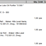 船舶备件—ALFA备件（CK-L20240617-06）询价-船用采购网-船舶物料采购-船务服务-一站式船用设备供应服务
