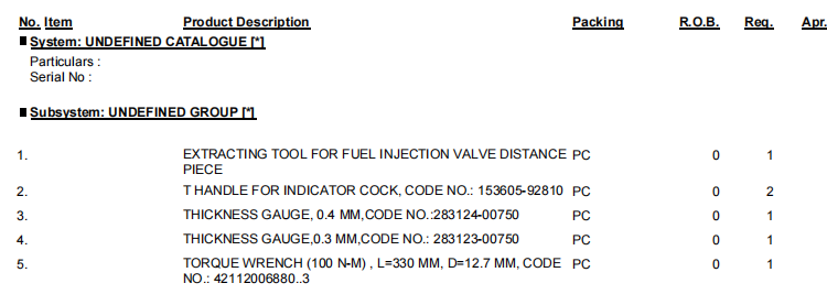 【询价】船舶备件—备件（CK-R20240617-05）询价-泰州昌宽社区-报价采购-船用采购网-船舶物料采购-船务服务-一站式船用设备供应服务