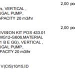 船舶备件—ALLWEILER备件（CK-L20240620-06）询价-船用采购网-船舶物料采购-船务服务-一站式船用设备供应服务