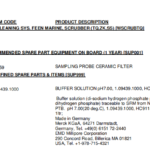 船舶备件—备件（CK-R20240624-20）询价-船用采购网-船舶物料采购-船务服务-一站式船用设备供应服务