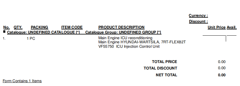 【询价】船舶备件—主机ICU修复（CK-R20240625-04）询价-泰州昌宽社区-报价采购-船用采购网-船舶物料采购-船务服务-一站式船用设备供应服务