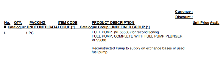 【询价】船舶备件—燃料泵（CK-R20240604-04）询价-泰州昌宽社区-报价采购-船用采购网-船舶物料采购-船务服务-一站式船用设备供应服务