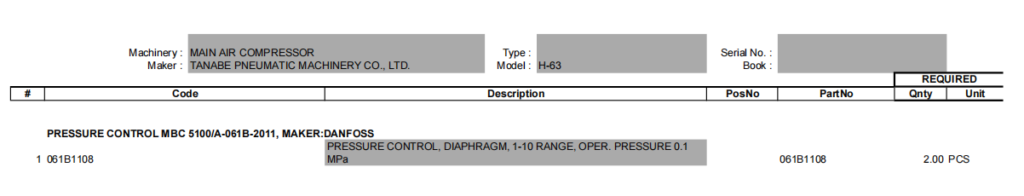【询价】船舶备件—压力控制，隔膜（CK-R20240605-01）询价-泰州昌宽社区-报价采购-船用采购网-船舶物料采购-船务服务-一站式船用设备供应服务