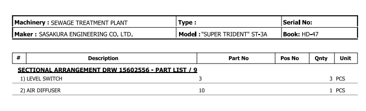 【询价】船舶备件—液位开关/空气扩散器（CK-R20240605-07）询价-泰州昌宽社区-报价采购-船用采购网-船舶物料采购-船务服务-一站式船用设备供应服务