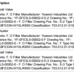 船舶备件—Yoowon备件（CK-R20240605-14）询价-船用采购网-船舶物料采购-船务服务-一站式船用设备供应服务