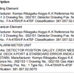 船舶备件— Komyo备件（CK-R20240605-16）询价-船用采购网-船舶物料采购-船务服务-一站式船用设备供应服务