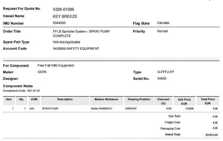 【询价】船舶备件—喷淋泵（CK-J20240603-06）询价-泰州昌宽社区-报价采购-船用采购网-船舶物料采购-船务服务-一站式船用设备供应服务