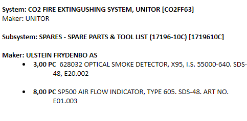 【询价】船舶备件—烟雾探测器/流量指示器（CK-C20240724-02）询价-泰州昌宽社区-报价采购-船用采购网-船舶物料采购-船务服务-一站式船用设备供应服务