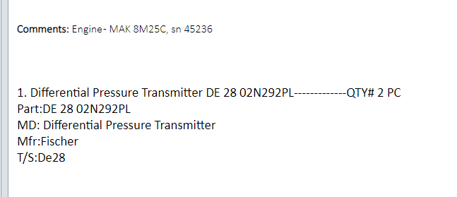 【询价】船舶备件—差压变送器（CK-J20240730-10）询价-泰州昌宽社区-报价采购-船用采购网-船舶物料采购-船务服务-一站式船用设备供应服务