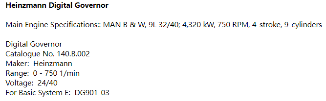 【询价】船舶备件—数字调速器（CK-C20240715-11）询价-泰州昌宽社区-报价采购-船用采购网-船舶物料采购-船务服务-一站式船用设备供应服务