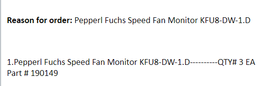 【询价】船舶备件—风扇监测器（CK-J20240729-01）询价-泰州昌宽社区-报价采购-船用采购网-船舶物料采购-船务服务-一站式船用设备供应服务