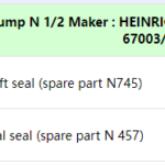船舶备件—径向轴封/机械密封（CK-C20240716-10）询价-船用采购网-船舶物料采购-船务服务-一站式船用设备供应服务